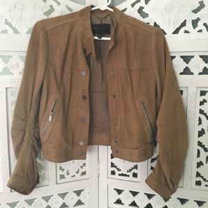 BCBG suede jacket